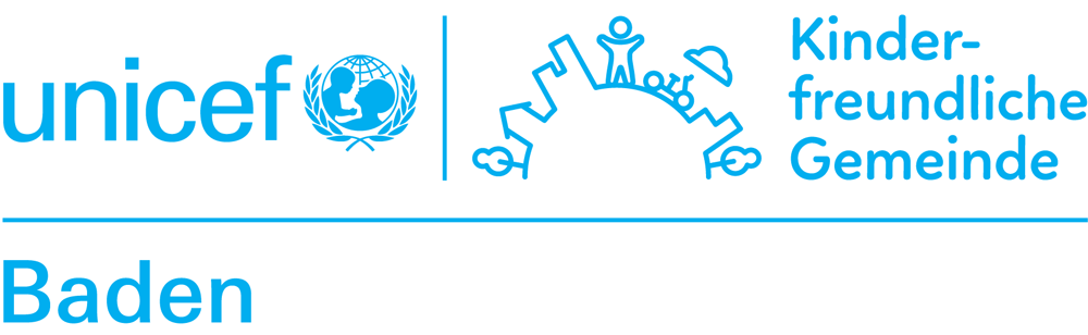 Logo Unicef Kinderfreundliche Gemeinde Baden