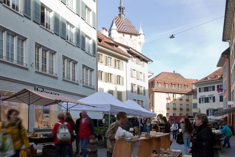 Informationen zu Finanzen und Steuern der Stadt Baden - Wochemarkt in der Weiten Gasse 