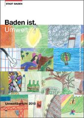 Umweltbericht Stadt Baden - Titelbild mit Kinderzeichnungen